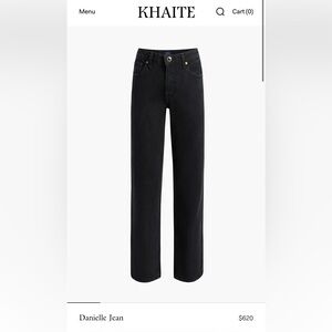 NWT Khaite Danielle Jeans in Prescott